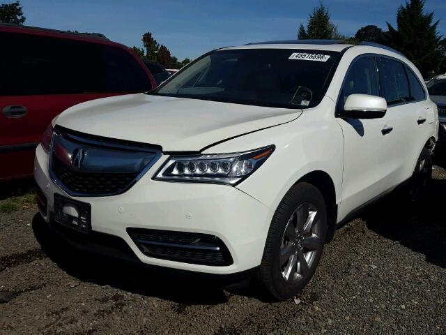 5FRYD4H88FB029585 - 2015 ACURA MDX ADVANC 白色 照片 2