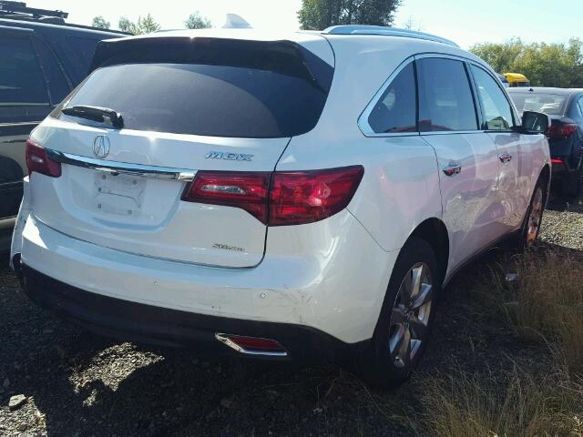 5FRYD4H88FB029585 - 2015 ACURA MDX ADVANC 白色 照片 4