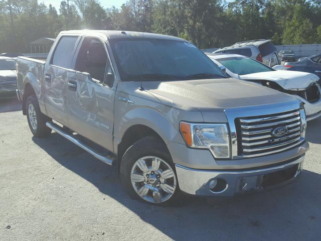 1FTFW1CT5CFB61269 - 2012 FORD F150 SUPER TAN photo 1