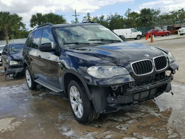 5UXZV4C54CL986397 - 2012 BMW X5 BLACK photo 1