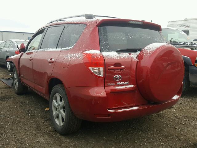 JTMBK31V465003834 - 2006 TOYOTA RAV4 RED photo 3