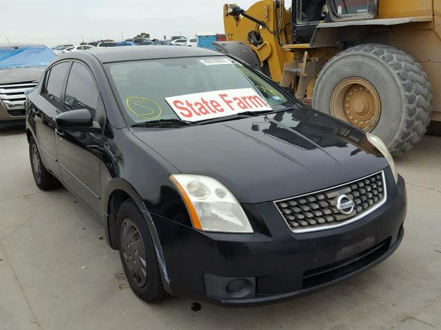 3N1AB61E37L673246 - 2007 NISSAN SENTRA BLACK photo 1