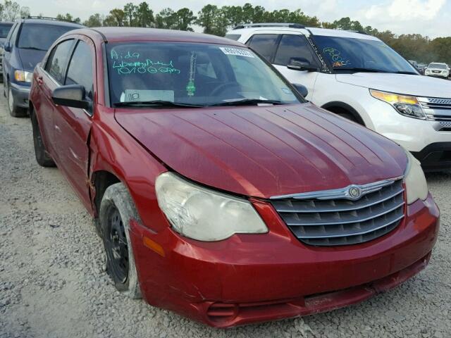 1C3LC46K67N621409 - 2007 CHRYSLER SEBRING RED photo 1