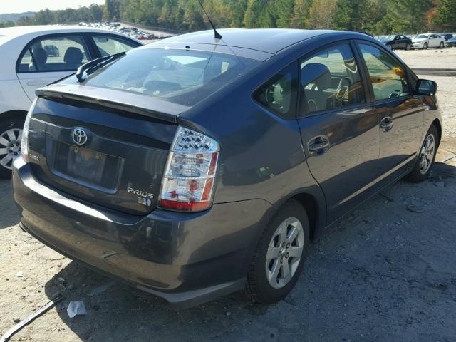 JTDKB20U983334331 - 2008 TOYOTA PRIUS GRAY photo 4