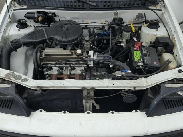 2C1MR2466P6702310 - 1993 GEO METRO WHITE photo 7