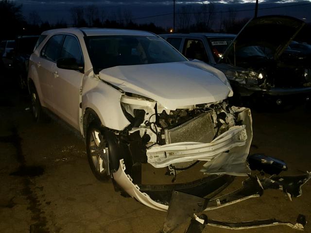 1GNALBEK4DZ110690 - 2013 CHEVROLET EQUINOX LS WHITE photo 1