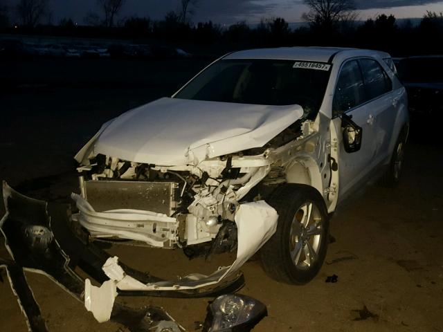 1GNALBEK4DZ110690 - 2013 CHEVROLET EQUINOX LS WHITE photo 2