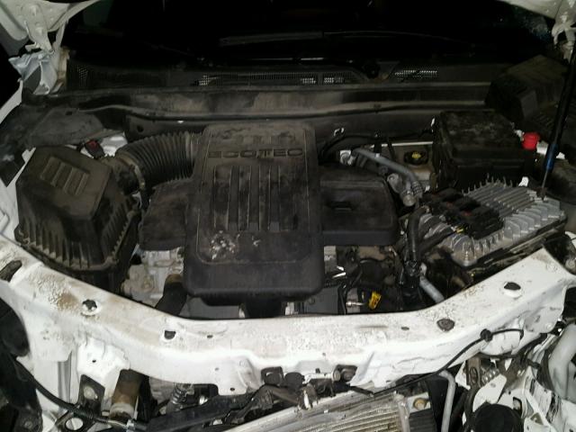 1GNALBEK4DZ110690 - 2013 CHEVROLET EQUINOX LS WHITE photo 7