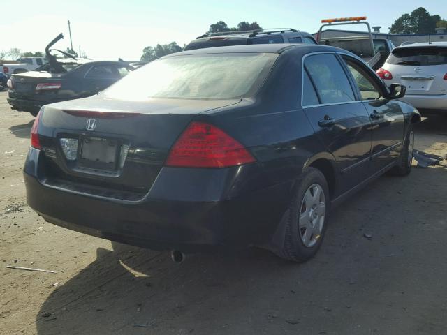 1HGCM56487A225619 - 2007 HONDA ACCORD LX GRAY photo 4