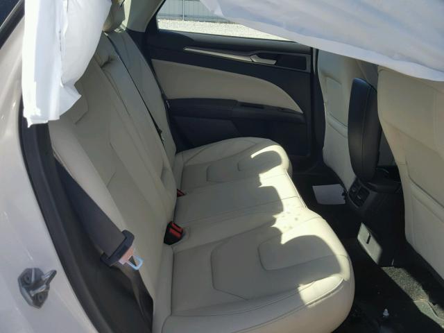 3FA6P0K97ER306000 - 2014 FORD FUSION TIT WHITE photo 6