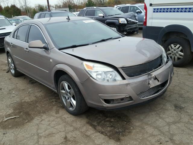 1G8ZS57B78F243667 - 2008 SATURN AURA XE BROWN photo 1