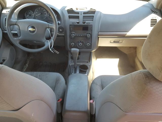 1G1ZS58FX7F308641 - 2007 CHEVROLET MALIBU LS Gümüş foto 9