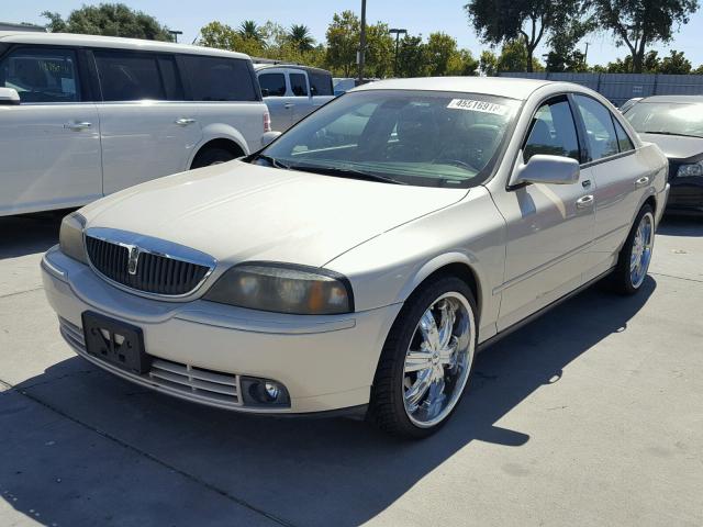 1LNHM87A43Y659088 - 2003 LINCOLN LS BEIGE photo 2