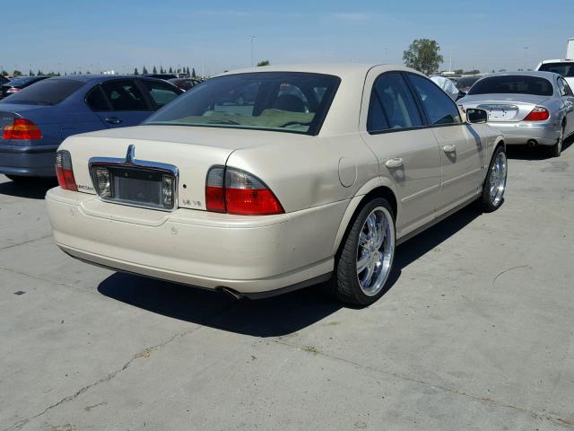 1LNHM87A43Y659088 - 2003 LINCOLN LS BEIGE photo 4