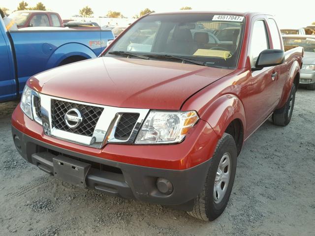 1N6BD0CT5CC402051 - 2012 NISSAN FRONTIER S RED photo 2