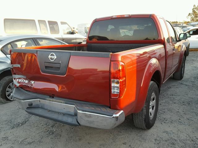 1N6BD0CT5CC402051 - 2012 NISSAN FRONTIER S RED photo 4