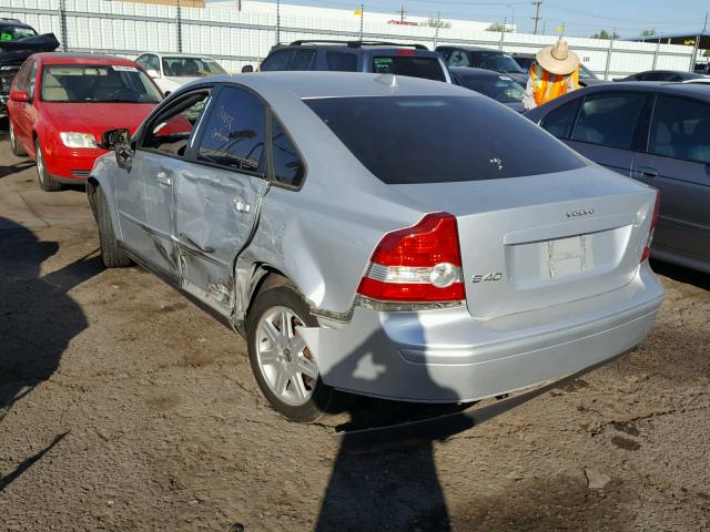 YV1MS382872270489 - 2007 VOLVO S40 2.4I SILVER photo 3