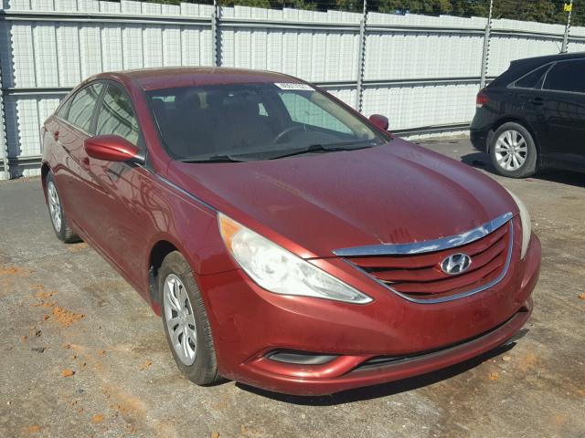 5NPEB4ACXBH234071 - 2011 HYUNDAI SONATA RED photo 1