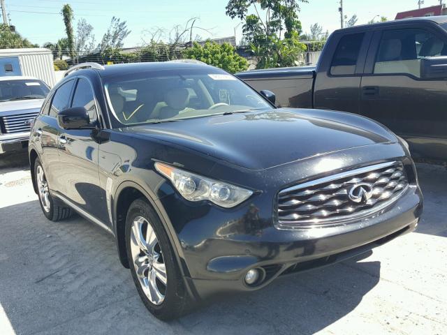 JN8AS1MU8BM110327 - 2011 INFINITI FX35 BLACK photo 1