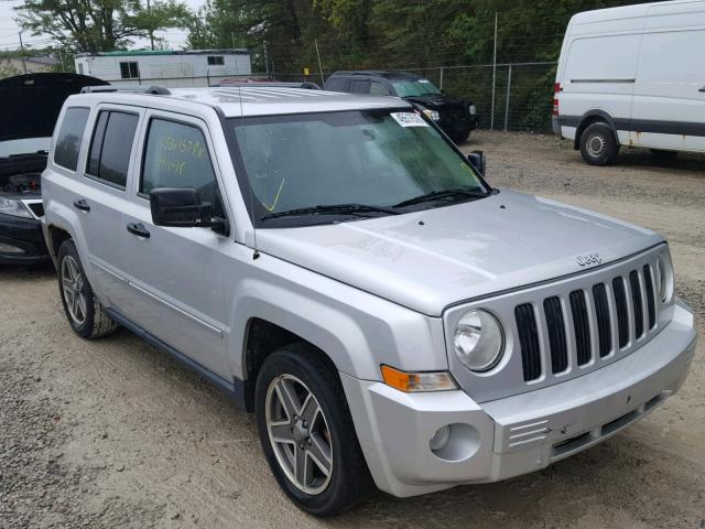 1J4FF48B59D105140 - 2009 JEEP PATRIOT LI SILVER photo 1