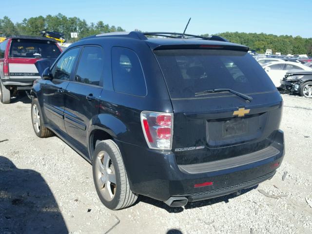 2CNDL937886323703 - 2008 CHEVROLET EQUINOX SP BLACK photo 3