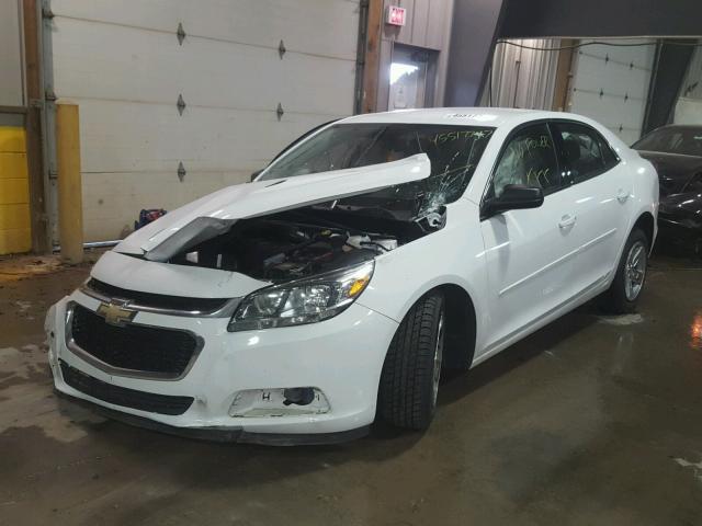 1G11A5SL1FF308301 - 2015 CHEVROLET MALIBU LS WHITE photo 2