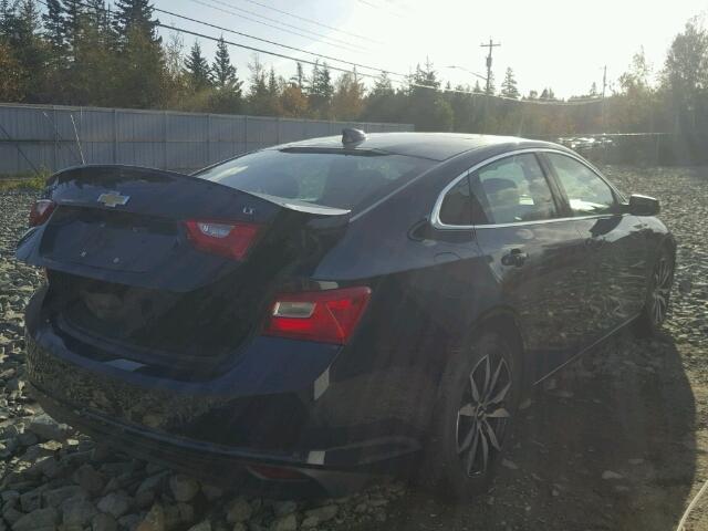 1G1ZE5ST7HF175022 - 2017 CHEVROLET MALIBU LT Mavi foto 4