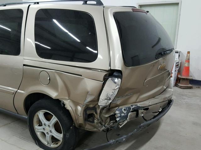 1GNDV23L25D233731 - 2005 CHEVROLET UPLANDER L 金色 照片 9