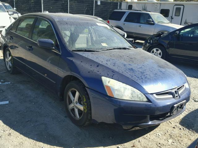 1HGCM56775A117709 - 2005 HONDA ACCORD EX BLUE photo 1