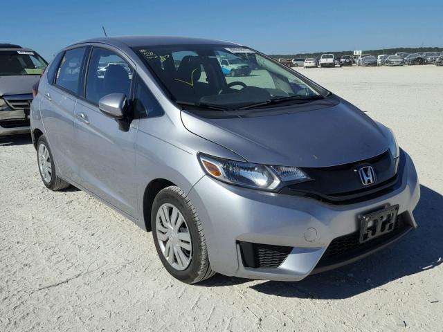 3HGGK5H56HM704025 - 2017 HONDA FIT LX SILVER photo 1