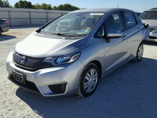 3HGGK5H56HM704025 - 2017 HONDA FIT LX SILVER photo 2