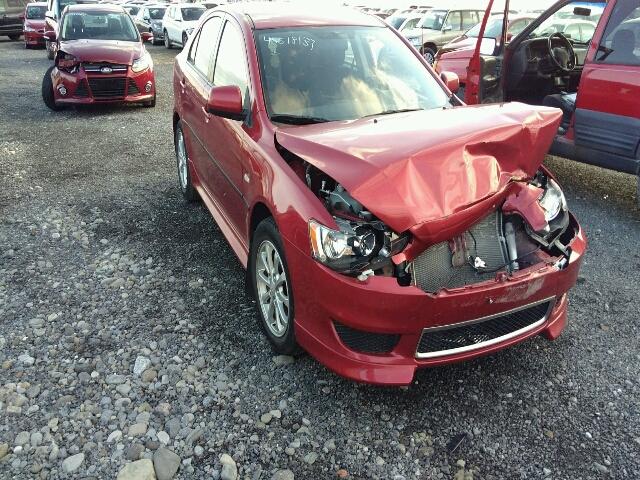 JA32X2HU4EU601210 - 2014 MITSUBISHI LANCER ES/ RED photo 1