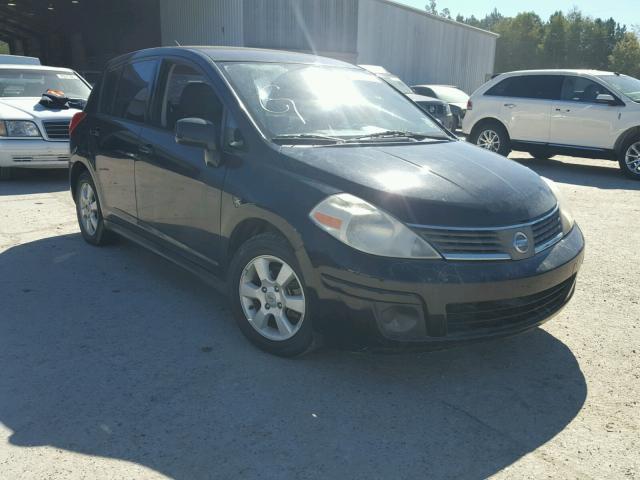 3N1BC13E29L411089 - 2009 NISSAN VERSA S BLACK photo 1