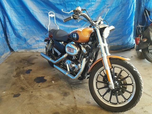 1HD1CX3428K418559 - 2008 HARLEY-DAVIDSON XL1200 L A ORANGE photo 1