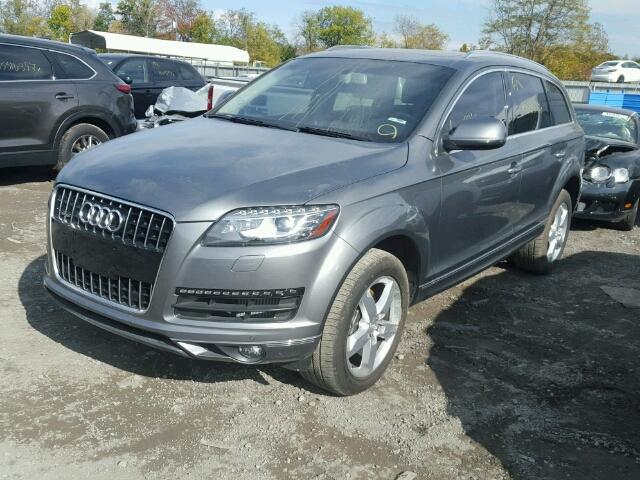 WA1LMAFE2FD022796 - 2015 AUDI Q7 TDI GRAY photo 2