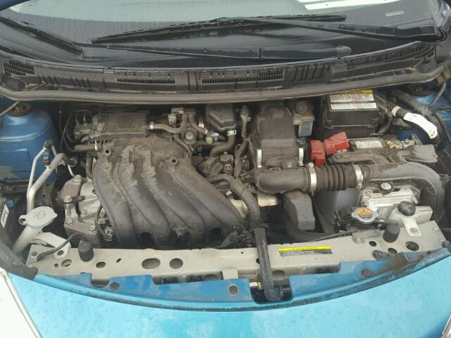 3N1CE2CP5EL352149 - 2014 NISSAN VERSA NOTE BLUE photo 7