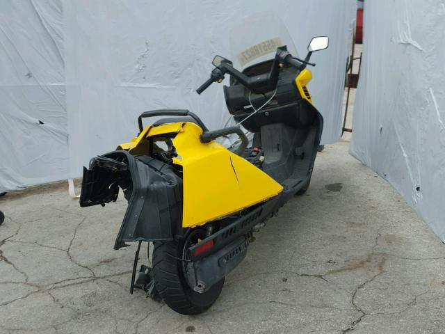 JH2MF02014K700351 - 2004 HONDA CN250 YELLOW photo 4