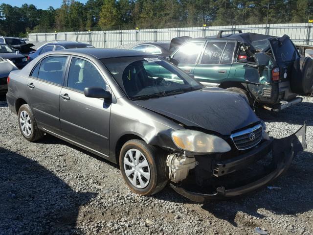 2T1BR32E88C872341 - 2008 TOYOTA COROLLA CE GRAY photo 1