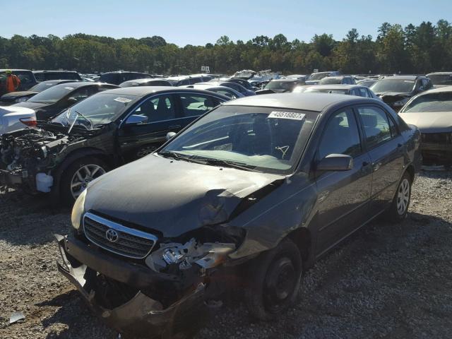 2T1BR32E88C872341 - 2008 TOYOTA COROLLA CE GRAY photo 2