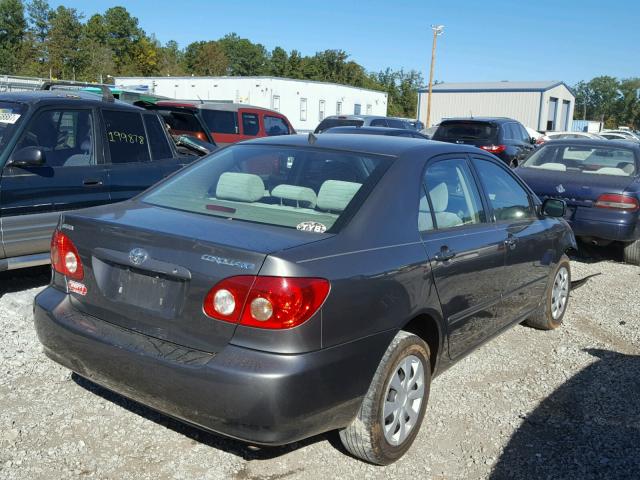 2T1BR32E88C872341 - 2008 TOYOTA COROLLA CE GRAY photo 4