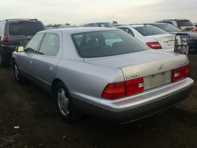 JT8BH28F3X0163773 - 1999 LEXUS LS 400 SILVER photo 3