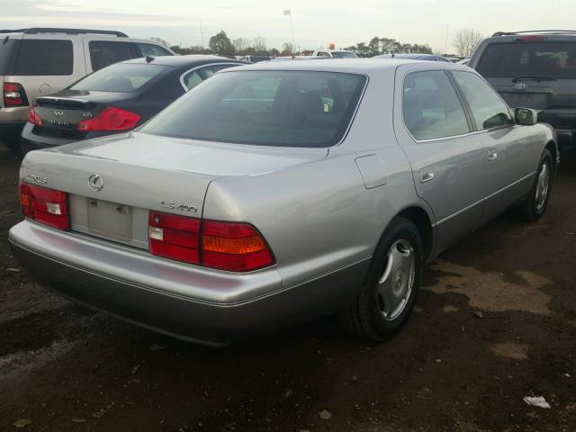 JT8BH28F3X0163773 - 1999 LEXUS LS 400 SILVER photo 4