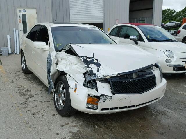 1G6DM57T270121144 - 2007 CADILLAC CTS WHITE photo 1