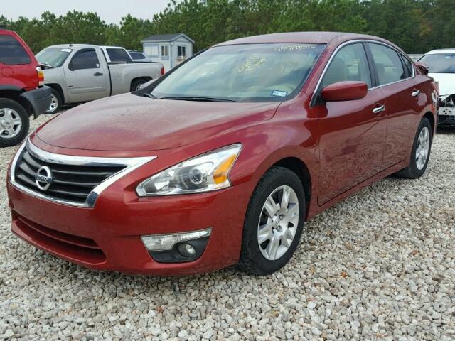 1N4AL3APXDN442839 - 2013 NISSAN ALTIMA BURGUNDY photo 2