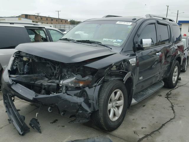 5N1BA08CX9N606079 - 2009 NISSAN ARMADA BLACK photo 2