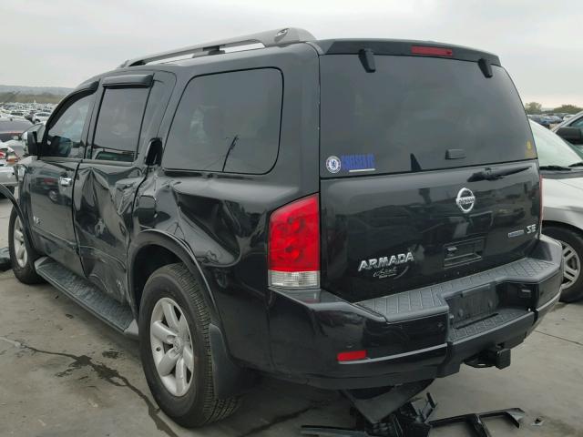 5N1BA08CX9N606079 - 2009 NISSAN ARMADA BLACK photo 3