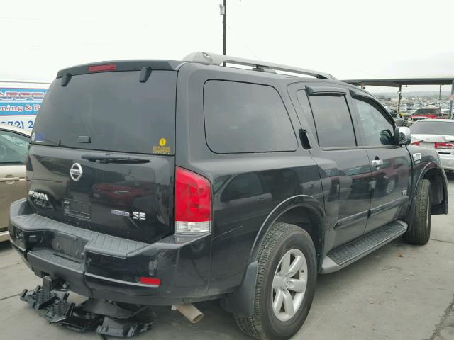 5N1BA08CX9N606079 - 2009 NISSAN ARMADA BLACK photo 4