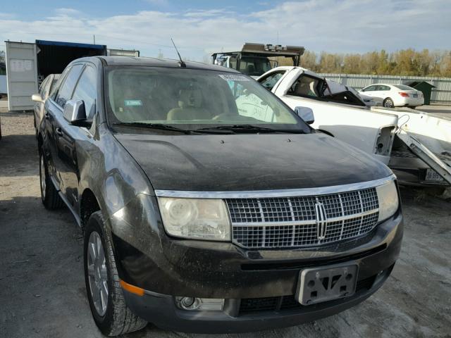 2LMDU68C87BJ10908 - 2007 LINCOLN MKX BLACK photo 1