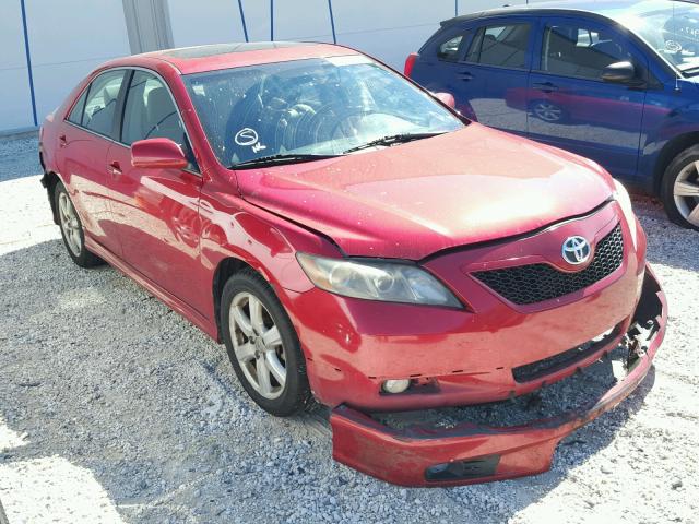 4T1BK46K68U067043 - 2008 TOYOTA CAMRY LE RED photo 1