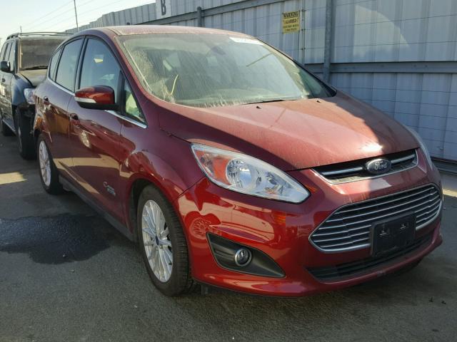 1FADP5CU4FL112239 - 2015 FORD C-MAX PREM RED photo 1